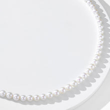 Natural Pearl Necklace [6-7mm] | Silver Necklace