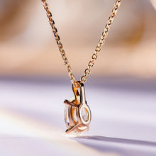 Oval-Cut Zirconia Clavicle Chain | Silver Necklace