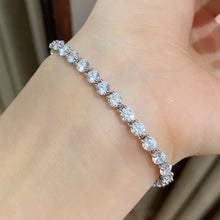 Three-prong Gemstone Bracelet | Silver Bracelet