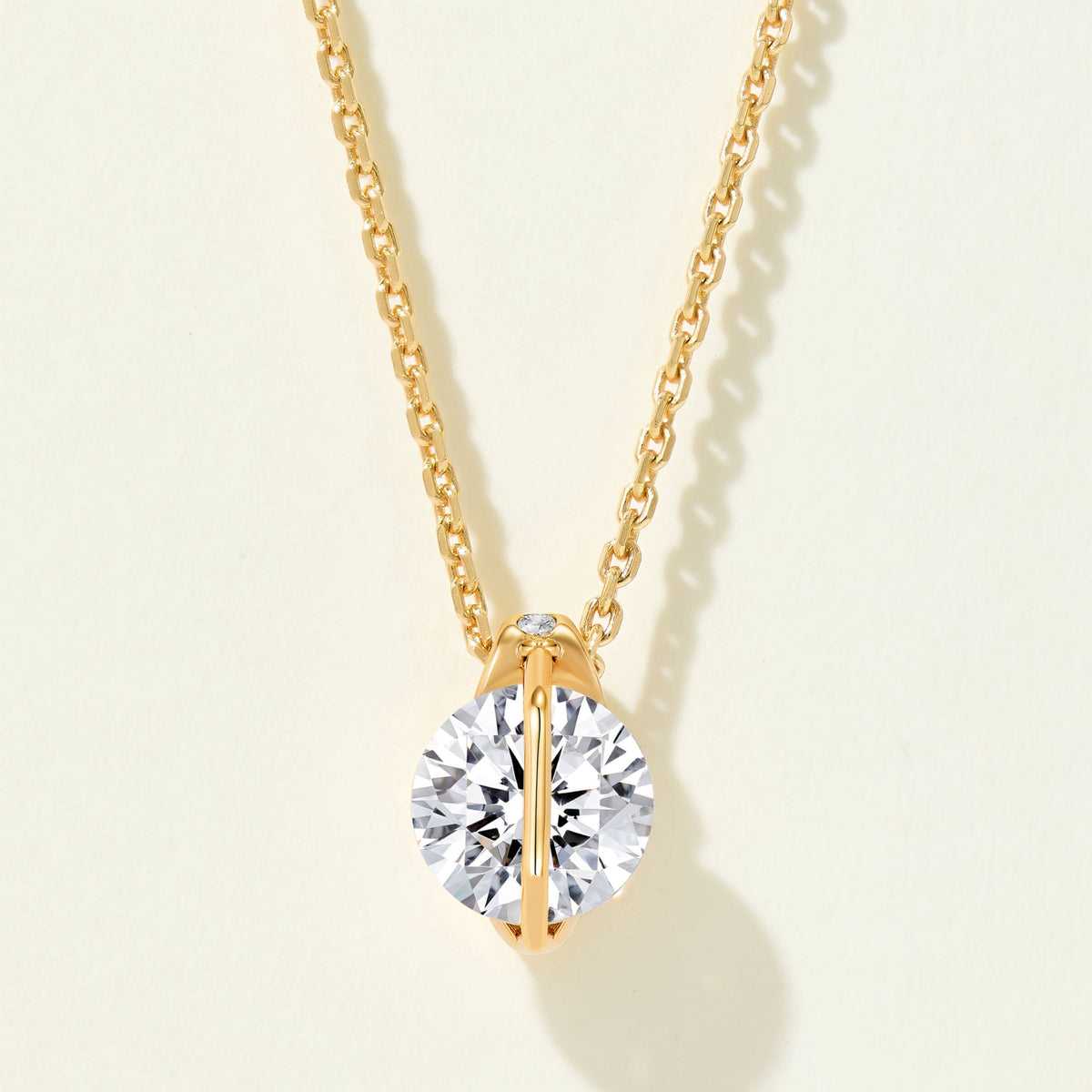 Vivid Sparkling Necklace | Silver Necklace