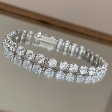 Three-prong Gemstone Bracelet | Silver Bracelet