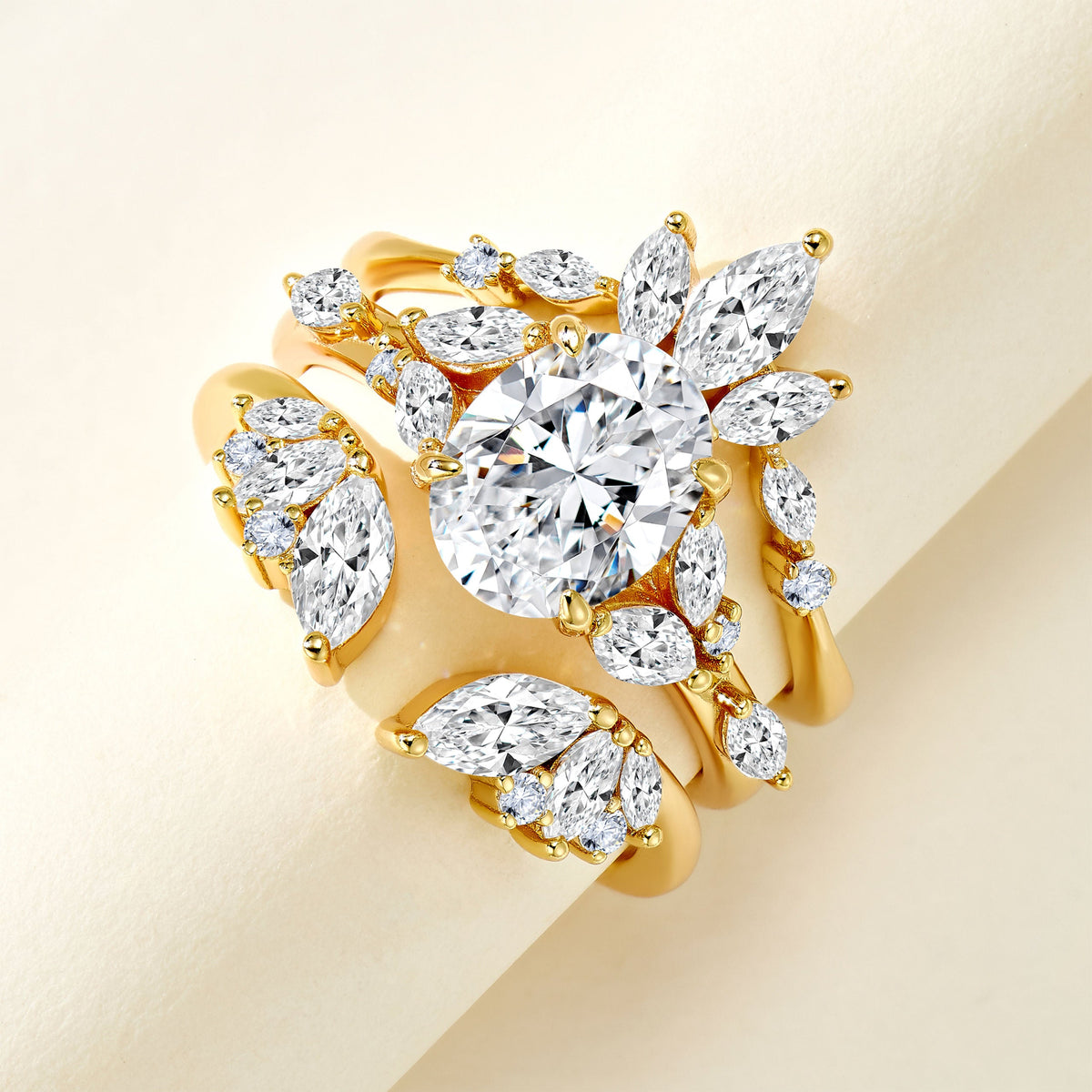 Luxury Stackable Ring Set Ring | Silver Ring