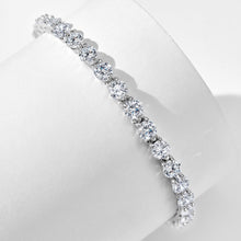 Three-prong Gemstone Bracelet | Silver Bracelet