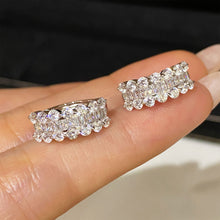 Elegant Zirconia Huggie Hoop Earrings | Silver Earrings