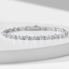 Marquise Gemstone Bracelet | Silver Bracelet
