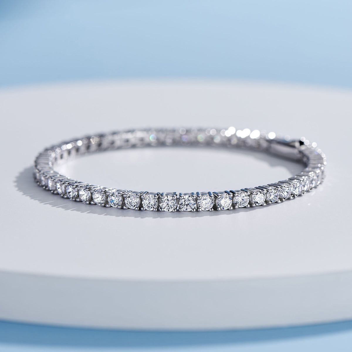 3mm Tennis Bracelet | Silver Bracelet