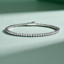 Minimalist Mini Tennis Silver Bracelet