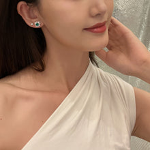 Romantic Flower Stud Earrings | Silver Earrings