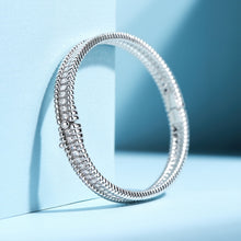 Beaded Edge Cuff Bracelet | Silver Bracelet