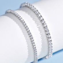Minimalist Mini Tennis Silver Bracelet