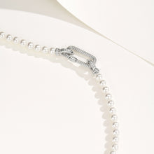 Pearl Strand Necklace With Universal Clasp | Silver Necklace