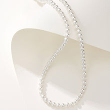 Pearl Strand Necklace With Universal Clasp | Silver Necklace