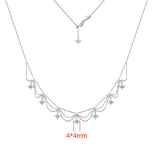 Rainbow Princess Necklace | Silver Necklace