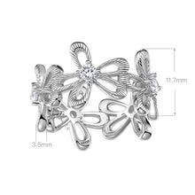 Lace Flower Ring | Silver Ring