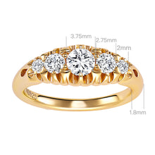 Vintage European-Style Band Ring | Silver Ring