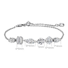 Multi-cut Smile Bracelet | Silver Bracelet