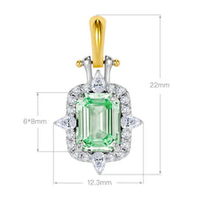Star Pagoda Clip Pendant | Silver Necklace