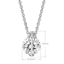Vivid Sparkling Necklace | Silver Necklace