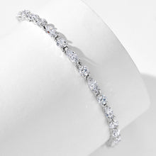 Marquise Gemstone Bracelet | Silver Bracelet