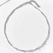 Italian Fine Gold Wire Necklace | Silver Necklace