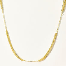 Sparkling Waterfall Necklace | Silver Necklace