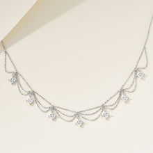 Rainbow Princess Necklace | Silver Necklace