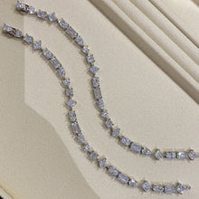 Small Multi-cut Gemstone Bracelet | Silver Bracelet