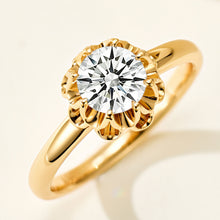 Vintage Bouquet Old European Cut Ring | Silver Ring
