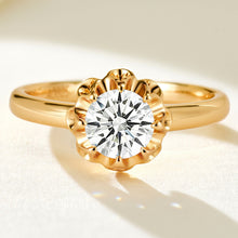 Vintage Bouquet Old European Cut Ring | Silver Ring