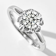 Vintage Bouquet Old European Cut Ring | Silver Ring