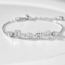 Multi-cut Smile Bracelet | Silver Bracelet
