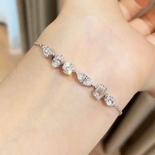 Multi-cut Smile Bracelet | Silver Bracelet