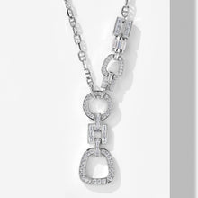 Seamless Inlay Universal Clasp Necklace | Sterling Silver