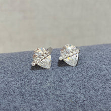 Elegant Pear Shaped Stud Earrings | Silver Earrings