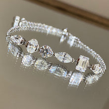 Multi-cut Smile Bracelet | Silver Bracelet