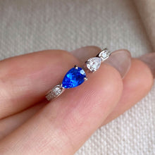 Double Teardrop Open Pinky Ring | Silver Ring