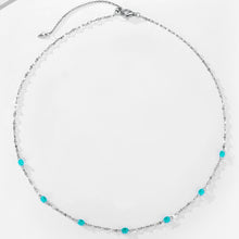 Shimmer Wave Choker Necklace | Silver Necklace