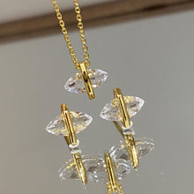 White Crystal Marquise Earrings | Silver Earrings