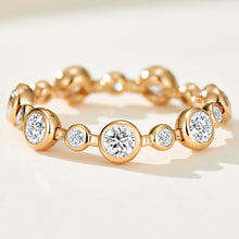 Chic Bubble Chain Ring | Silver Ring