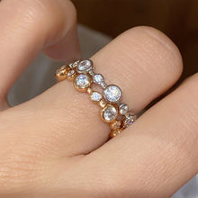 Chic Bubble Chain Ring | Silver Ring