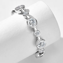 Chic Bubble Chain Ring | Silver Ring