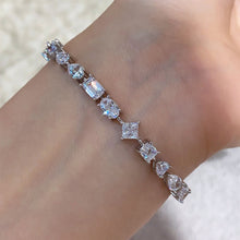 Small Multi-cut Gemstone Bracelet | Silver Bracelet