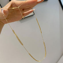 Sparkling Waterfall Necklace | Silver Necklace