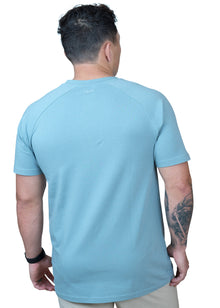 Men's Organic Performance T-shirt- Arctic