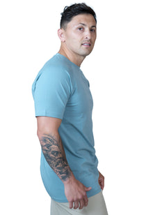 Men's Organic Performance T-shirt- Arctic