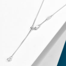 Blue Gemstone Meteor Necklace | Silver Necklace