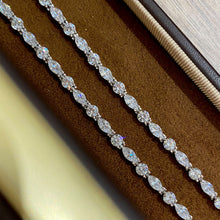 Marquise Gemstone Bracelet | Silver Bracelet
