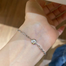 Moissanite Bubble Design Bracelet | Silver Bracelet