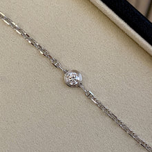 Moissanite Bubble Design Bracelet | Silver Bracelet