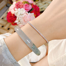 Minimalist Mini Tennis Silver Bracelet